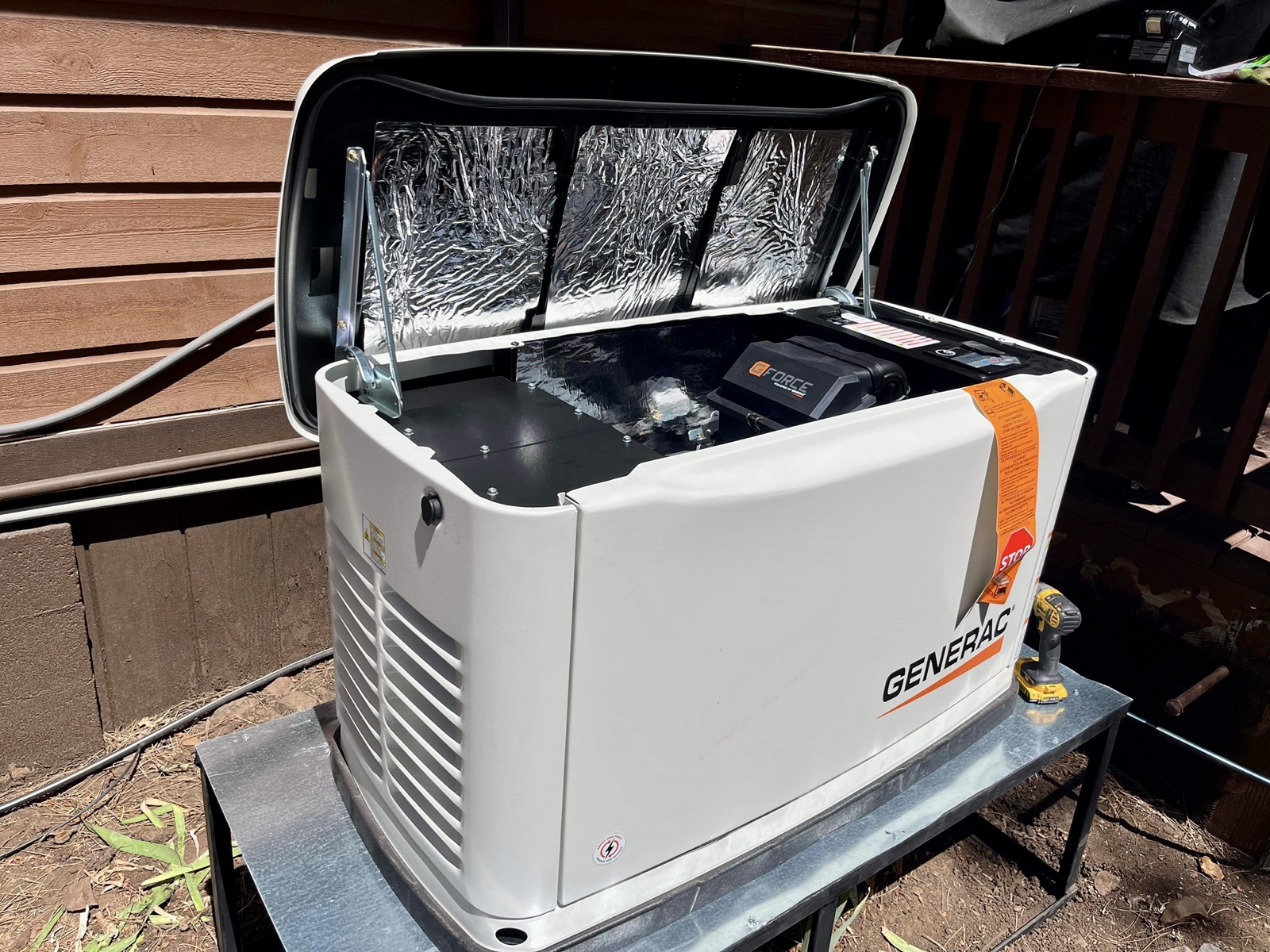 Whole-home standby generator